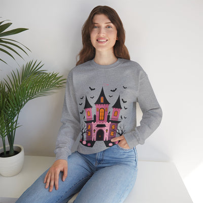 Haunted House Crewneck Sweatshirt