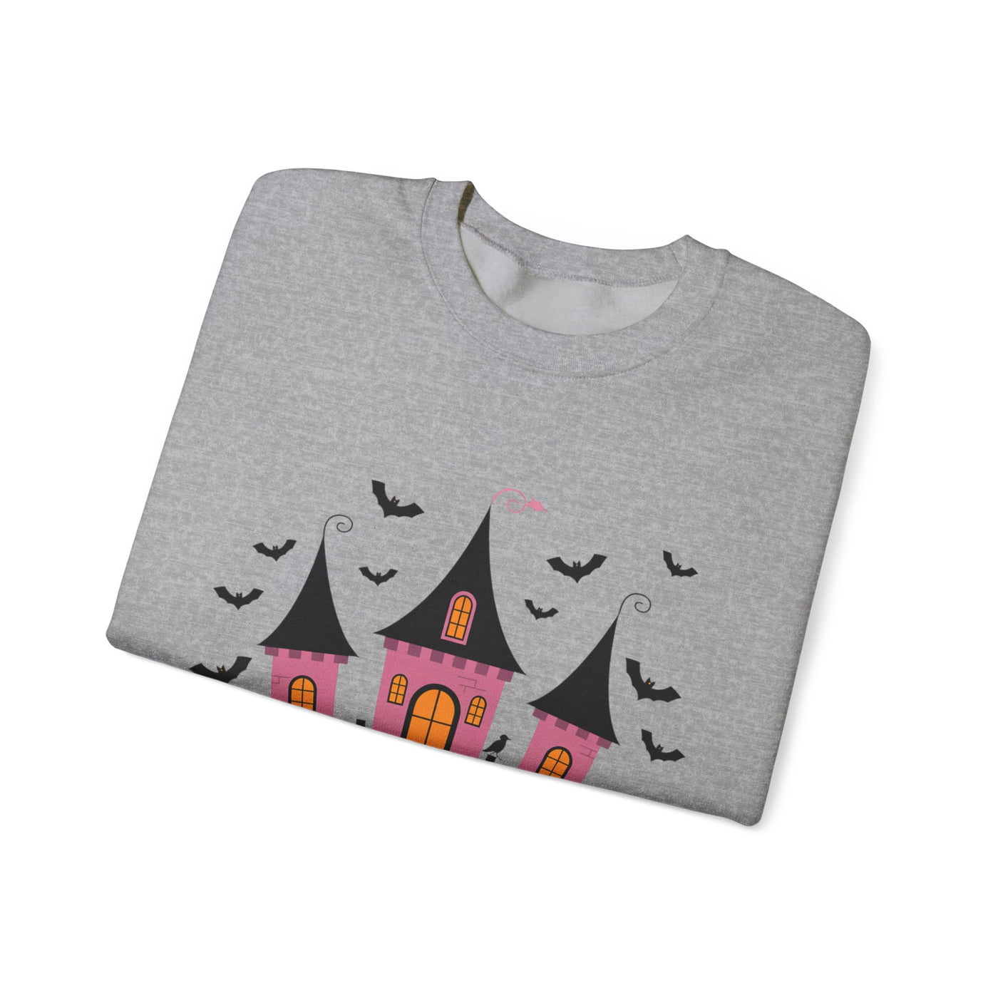 Haunted House Crewneck Sweatshirt