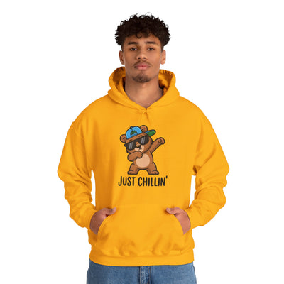 Chillin' Bear Hoodie - Cozy Unisex Sweatshirt