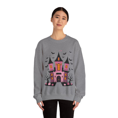 Haunted House Crewneck Sweatshirt