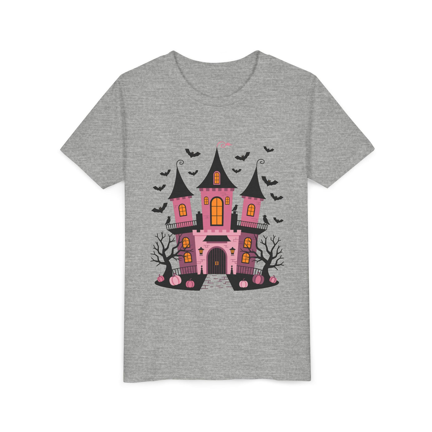 Halloween Haunted House Youth Tee