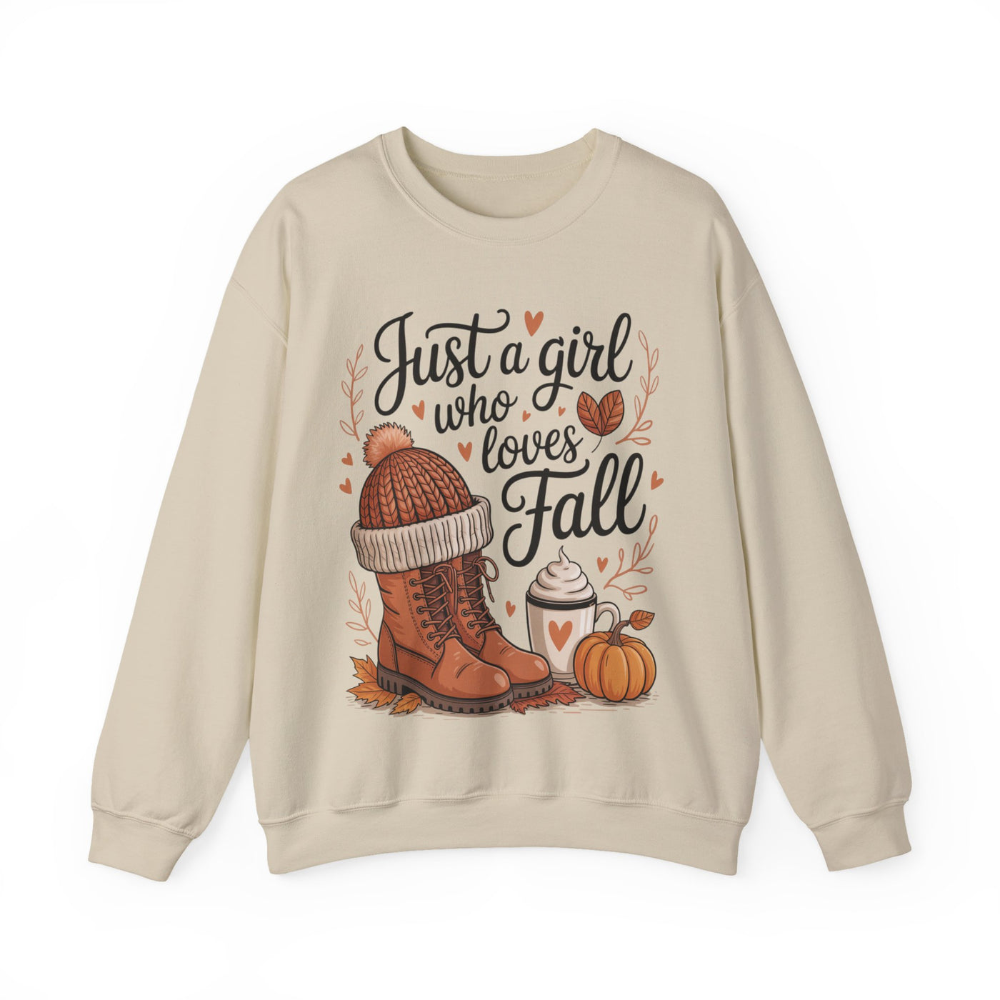 Just a Girl Who Loves Fall - Sweatshirt
