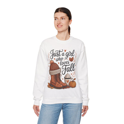 Just a Girl Who Loves Fall - Sweatshirt