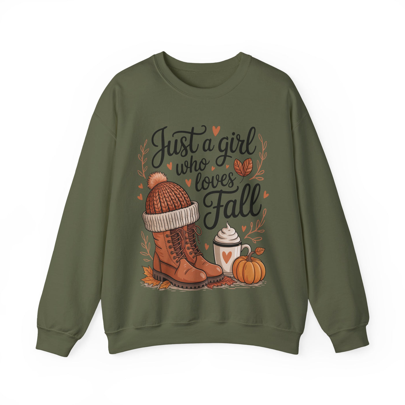 Just a Girl Who Loves Fall - Sweatshirt