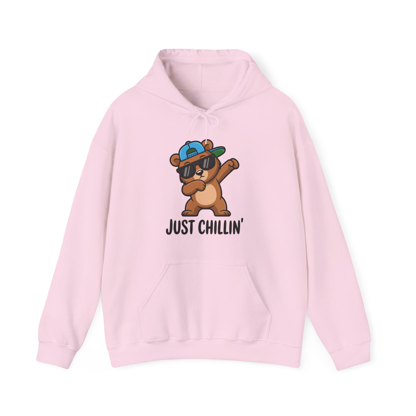 Chillin' Bear Hoodie - Cozy Unisex Sweatshirt