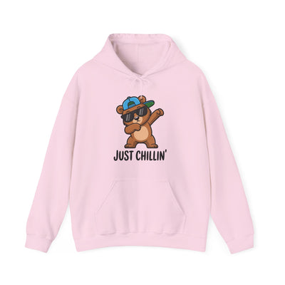 Chillin' Bear Hoodie - Cozy Unisex Sweatshirt