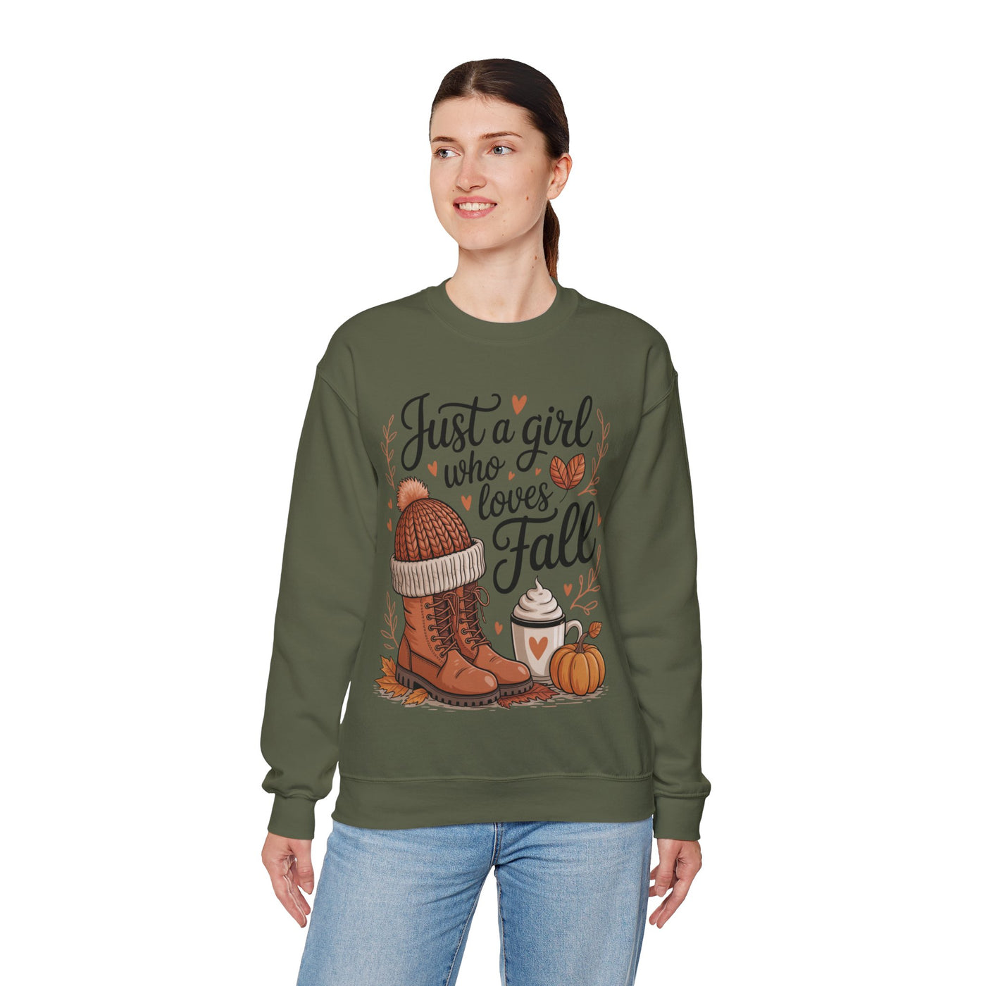 Just a Girl Who Loves Fall - Sweatshirt