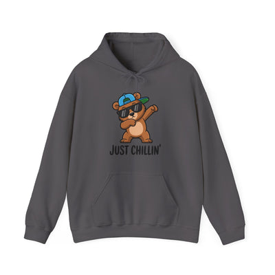 Chillin' Bear Hoodie - Cozy Unisex Sweatshirt