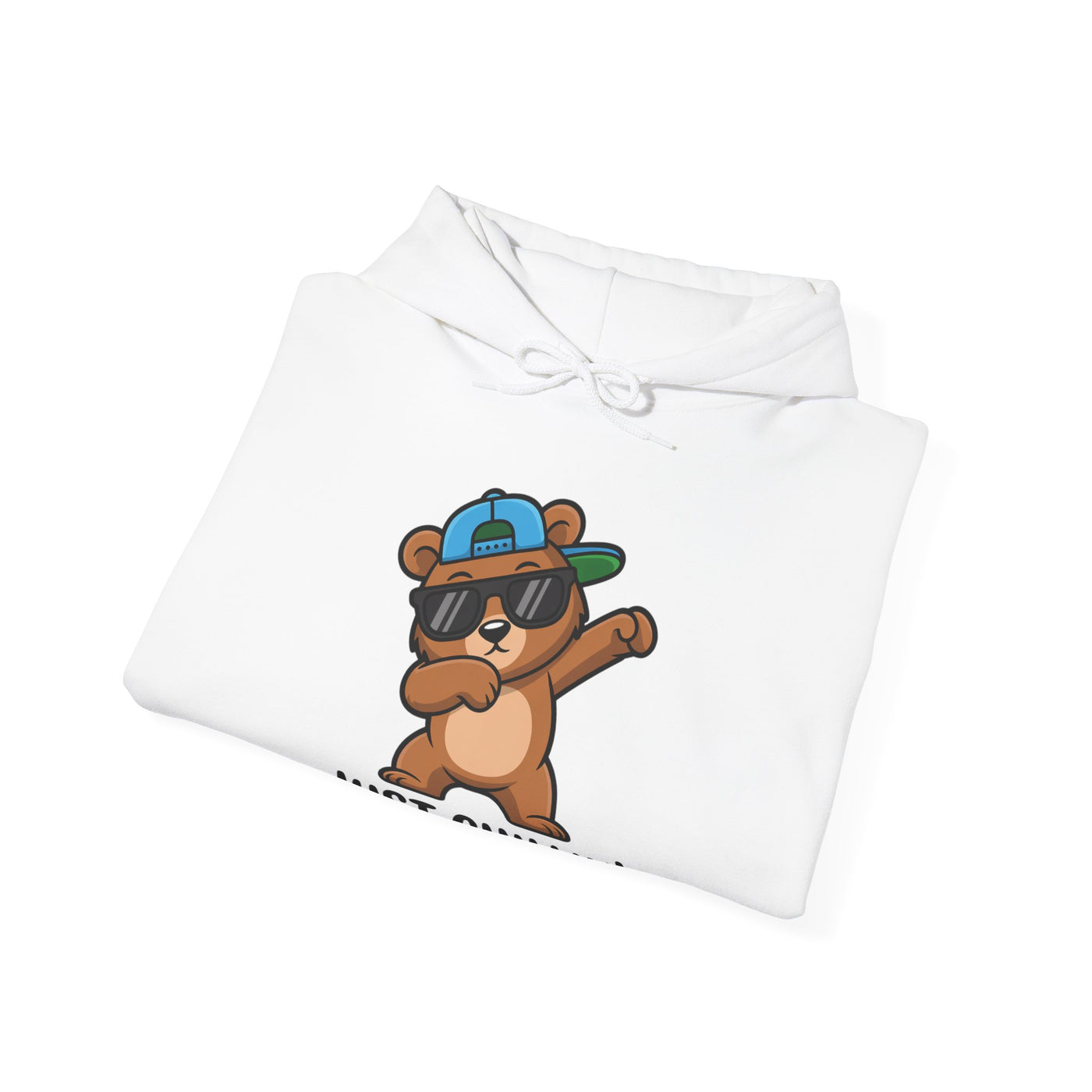 Chillin' Bear Hoodie - Cozy Unisex Sweatshirt
