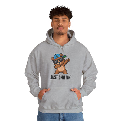 Chillin' Bear Hoodie - Cozy Unisex Sweatshirt