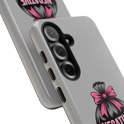 Negative Thoughts Phone Case, Tough Cases for Mental Wellness, Inspirational Gift, Motivational Phone Cover, Positive Vibes Protection
