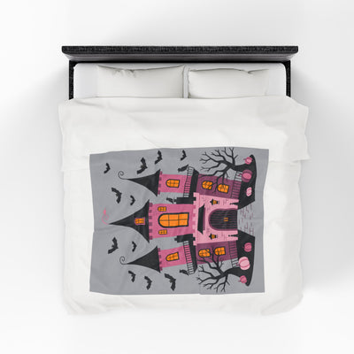 Halloween Themed Velveteen Plush Blanket