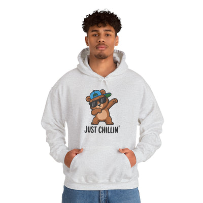 Chillin' Bear Hoodie - Cozy Unisex Sweatshirt