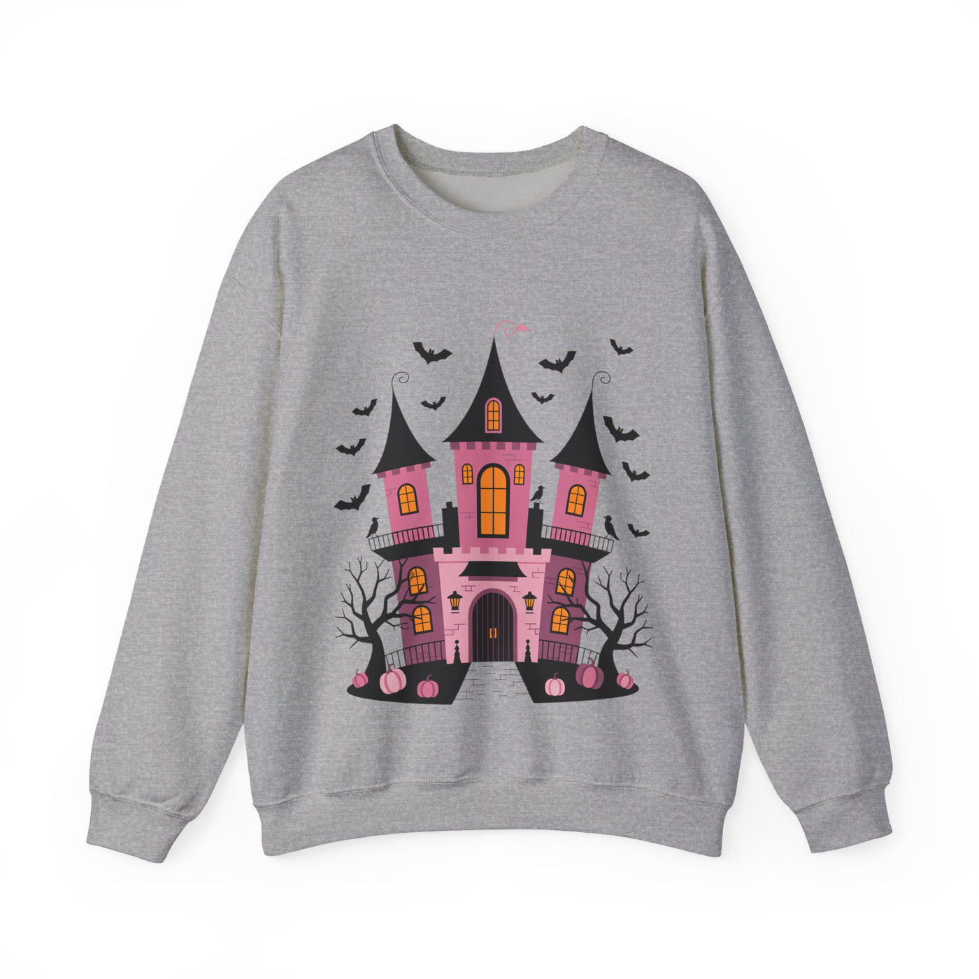 Haunted House Crewneck Sweatshirt