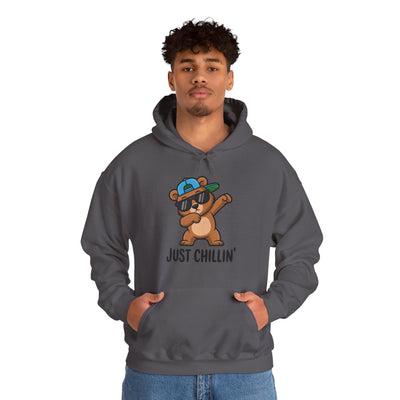 Chillin' Bear Hoodie - Cozy Unisex Sweatshirt