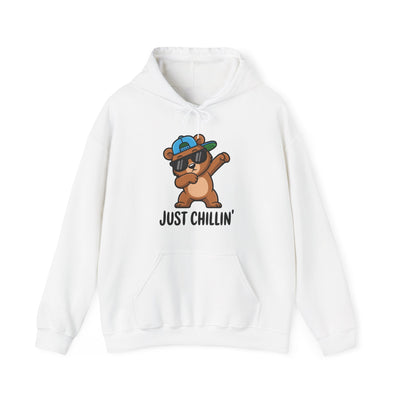 Chillin' Bear Hoodie - Cozy Unisex Sweatshirt