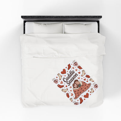 Cuddle Season - Velveteen Plush Blanket