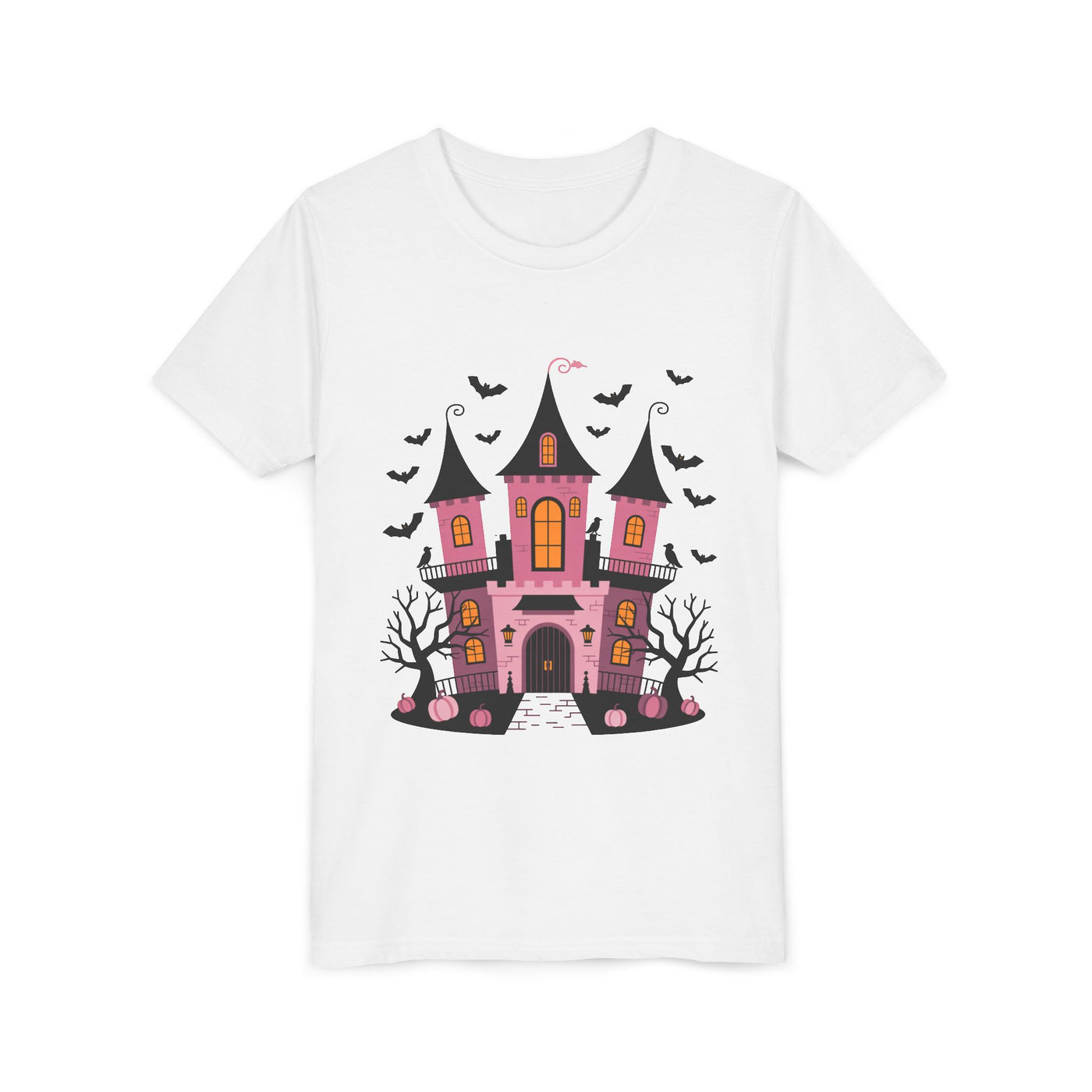 Halloween Haunted House Youth Tee