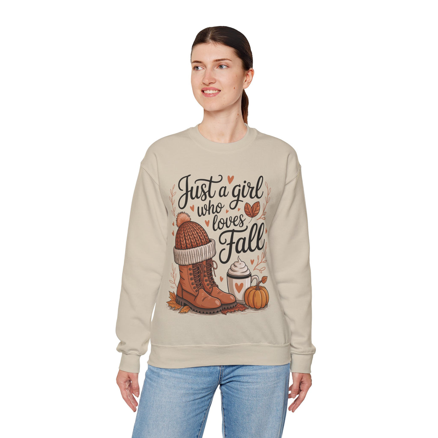 Just a Girl Who Loves Fall - Sweatshirt