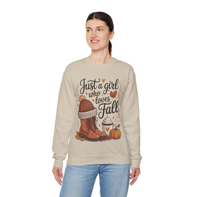 Just a Girl Who Loves Fall - Sweatshirt