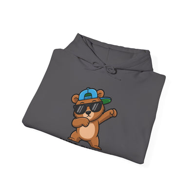 Chillin' Bear Hoodie - Cozy Unisex Sweatshirt