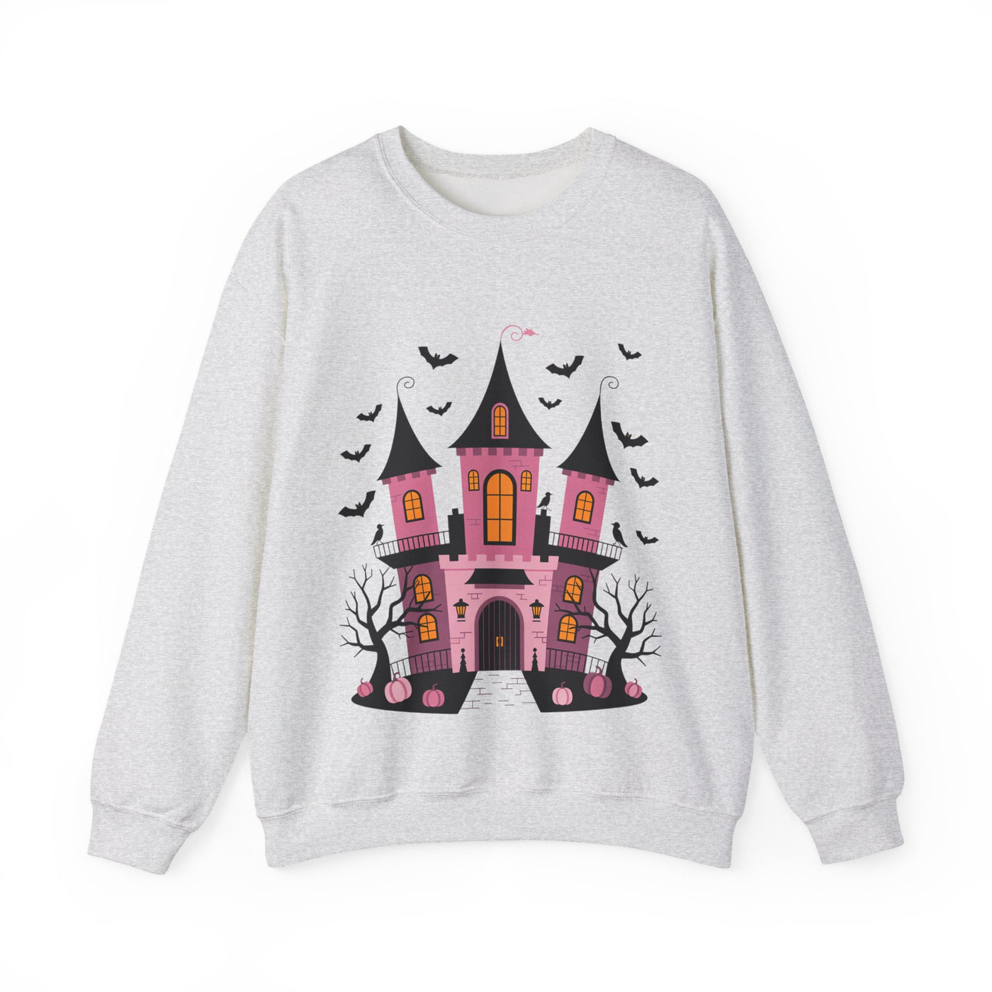 Haunted House Crewneck Sweatshirt