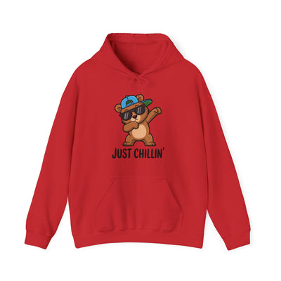 Chillin' Bear Hoodie - Cozy Unisex Sweatshirt