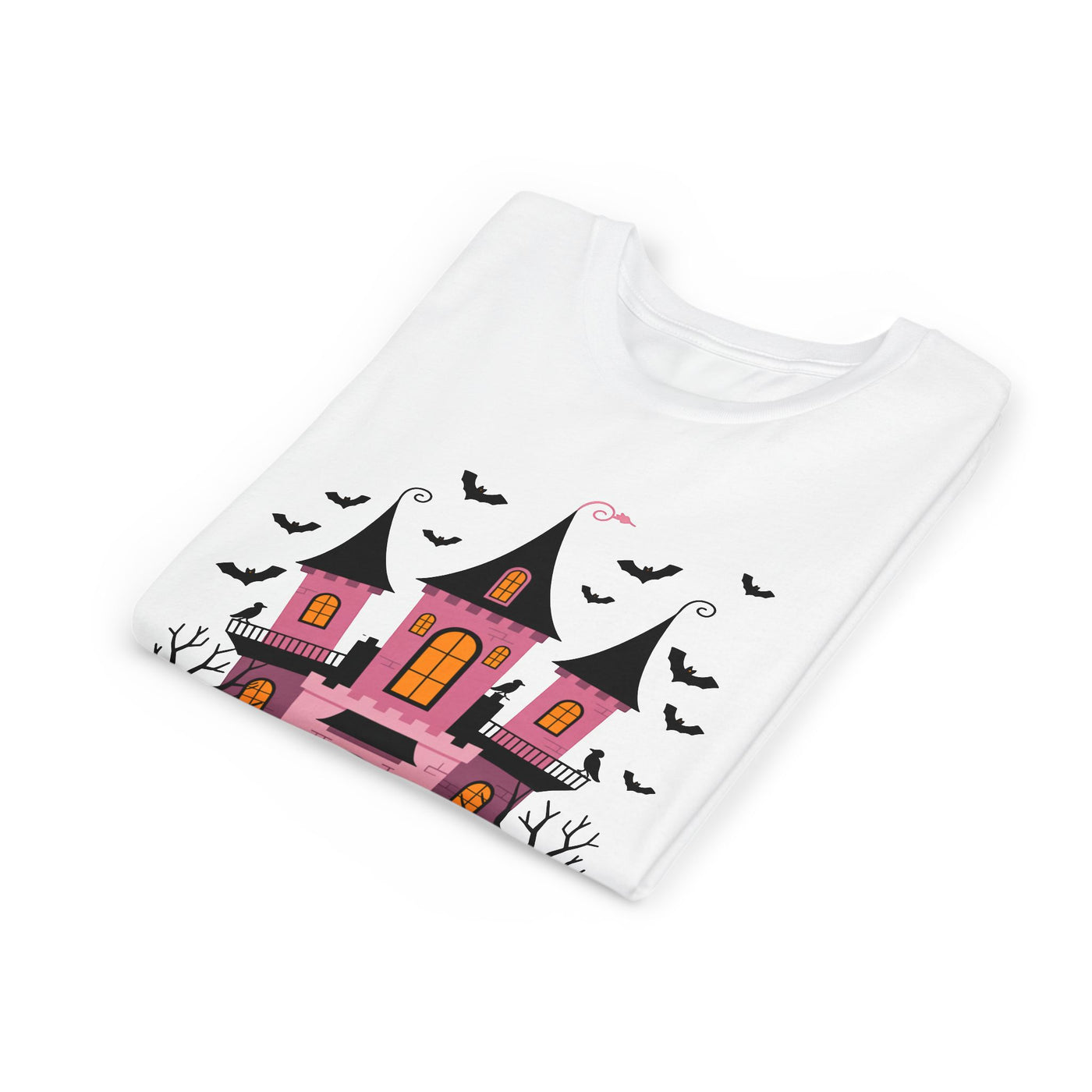 Halloween Haunted House Youth Tee