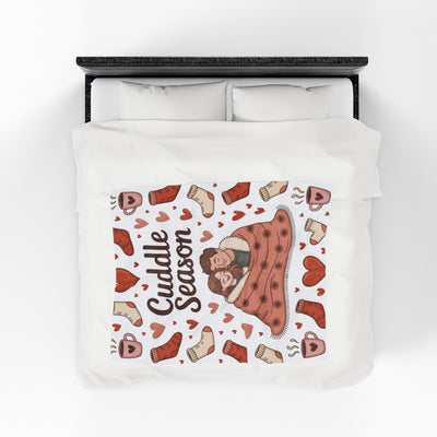 Cuddle Season - Velveteen Plush Blanket