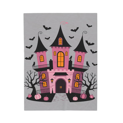 Halloween Themed Velveteen Plush Blanket