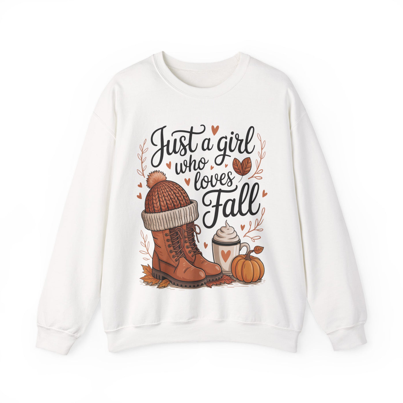 Just a Girl Who Loves Fall - Sweatshirt