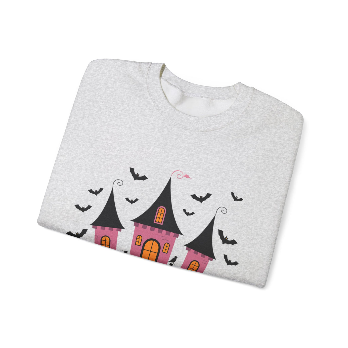Haunted House Crewneck Sweatshirt