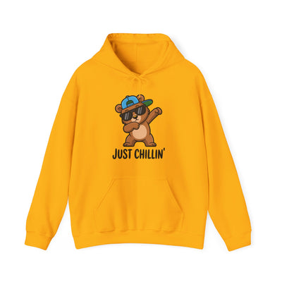 Chillin' Bear Hoodie - Cozy Unisex Sweatshirt