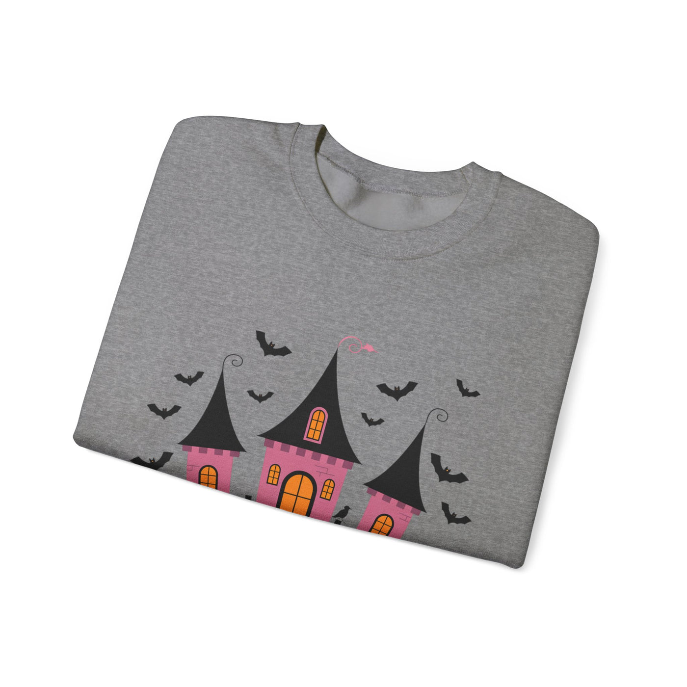 Haunted House Crewneck Sweatshirt