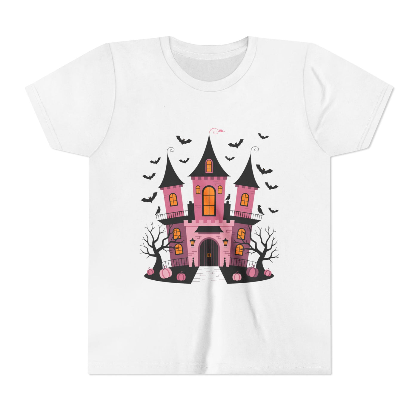 Halloween Haunted House Youth Tee