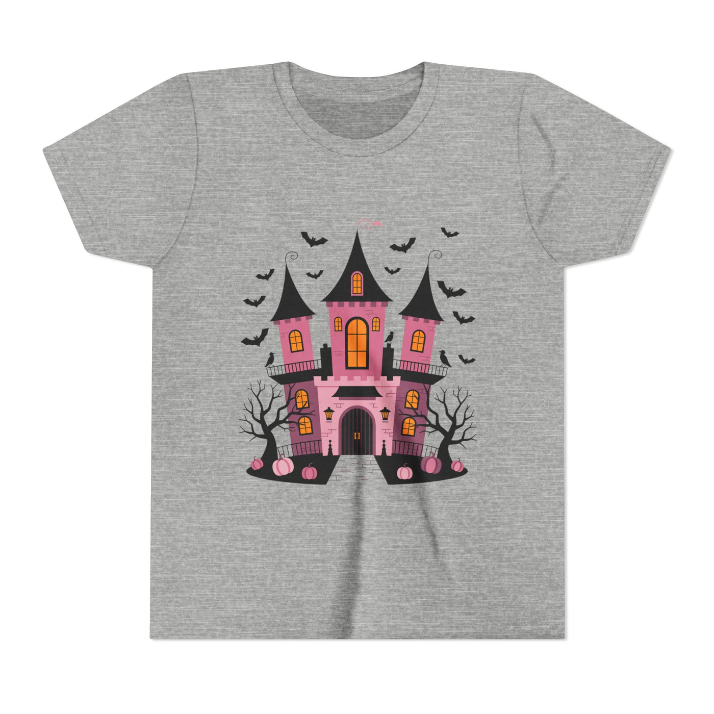 Halloween Haunted House Youth Tee