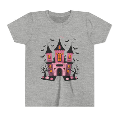 Halloween Haunted House Youth Tee