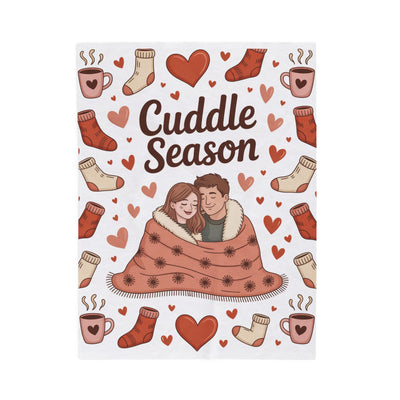 Cuddle Season - Velveteen Plush Blanket