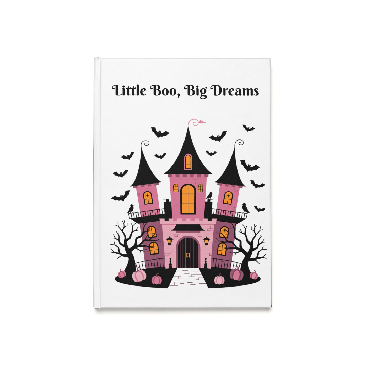Halloween-Themed Hardcover Journal for Kids