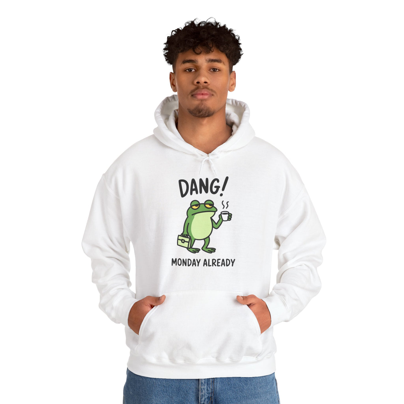Dang! Monday Already - Cozy Unisex Sweatshirt