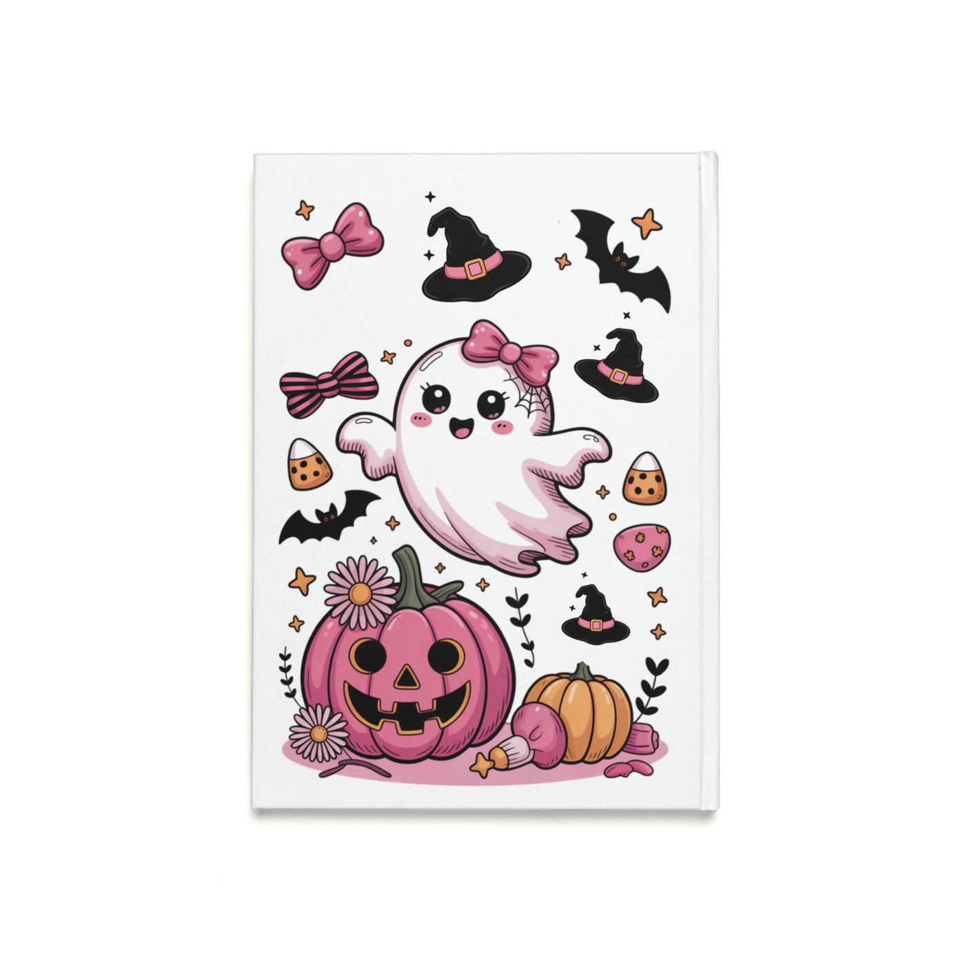 Halloween-Themed Hardcover Journal for Kids