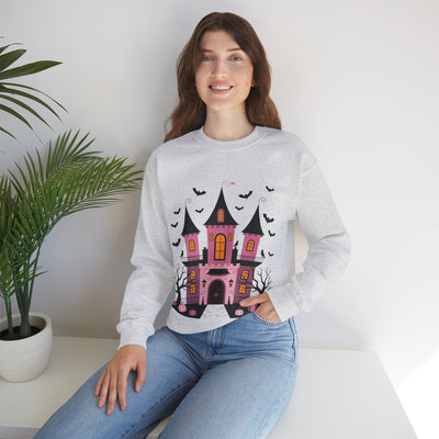 Haunted House Crewneck Sweatshirt