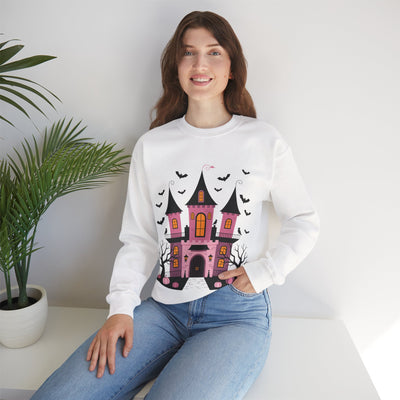 Haunted House Crewneck Sweatshirt
