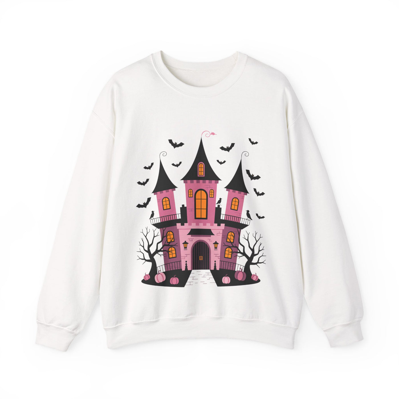Haunted House Crewneck Sweatshirt