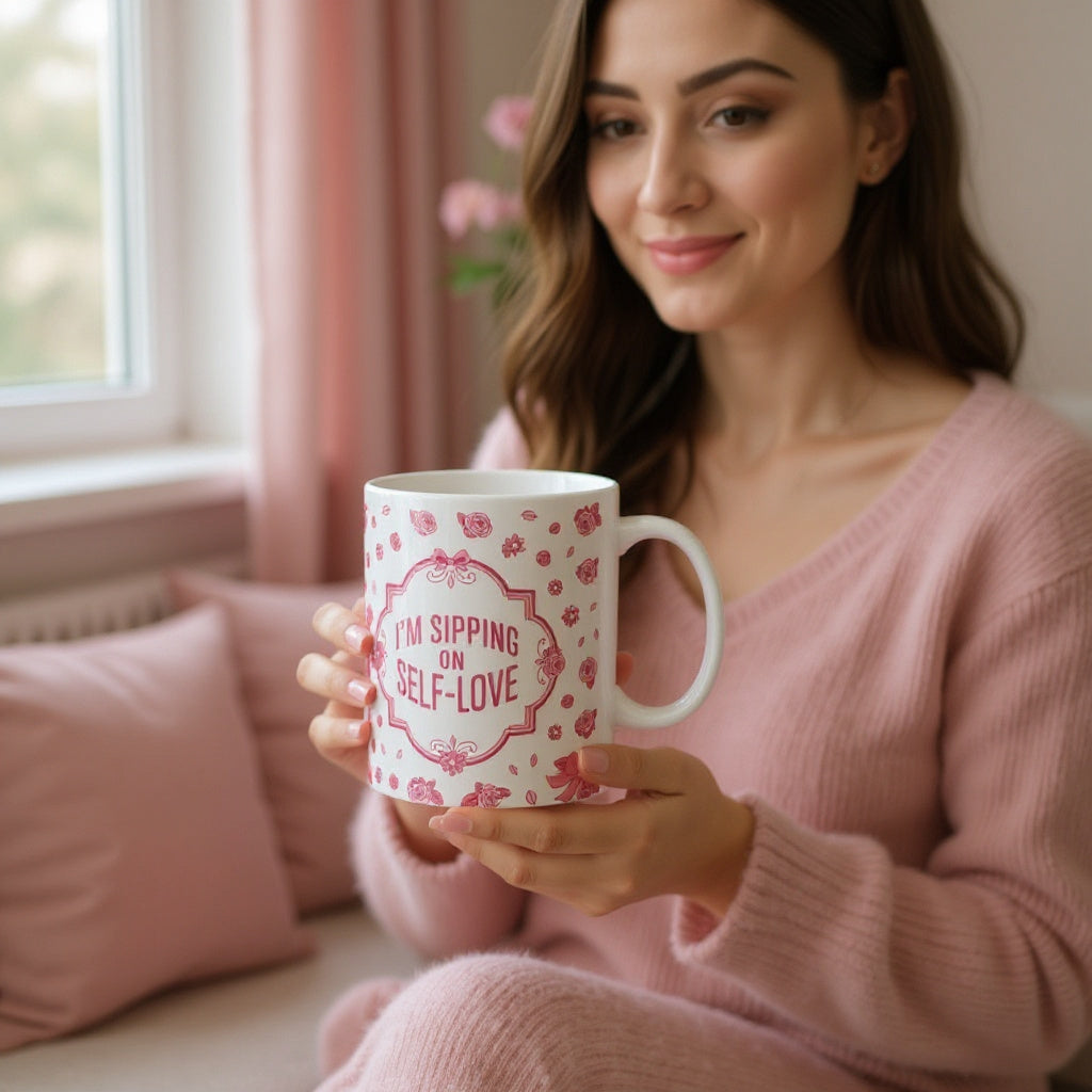 I'm Sipping On Self-Love – Ceramic Mug