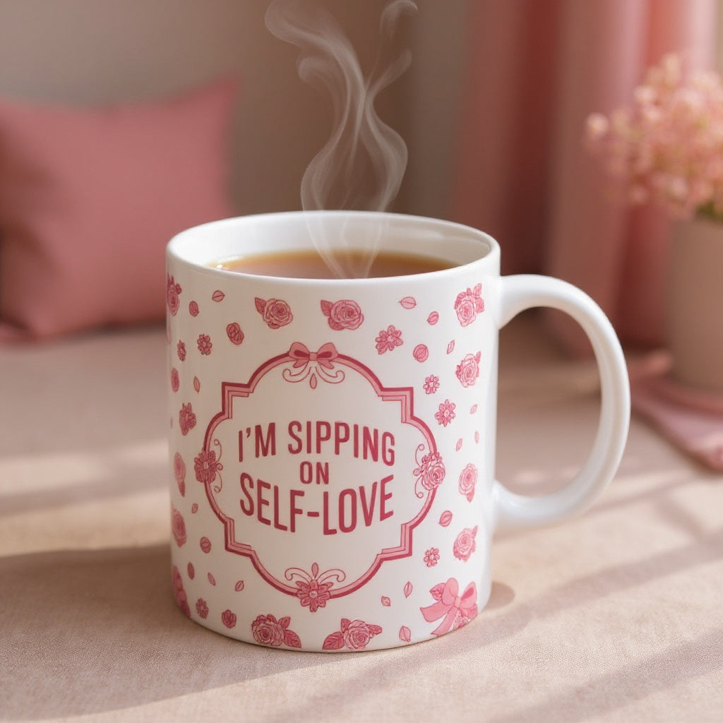 I'm Sipping On Self-Love – Ceramic Mug