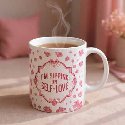I'm Sipping On Self-Love – Ceramic Mug