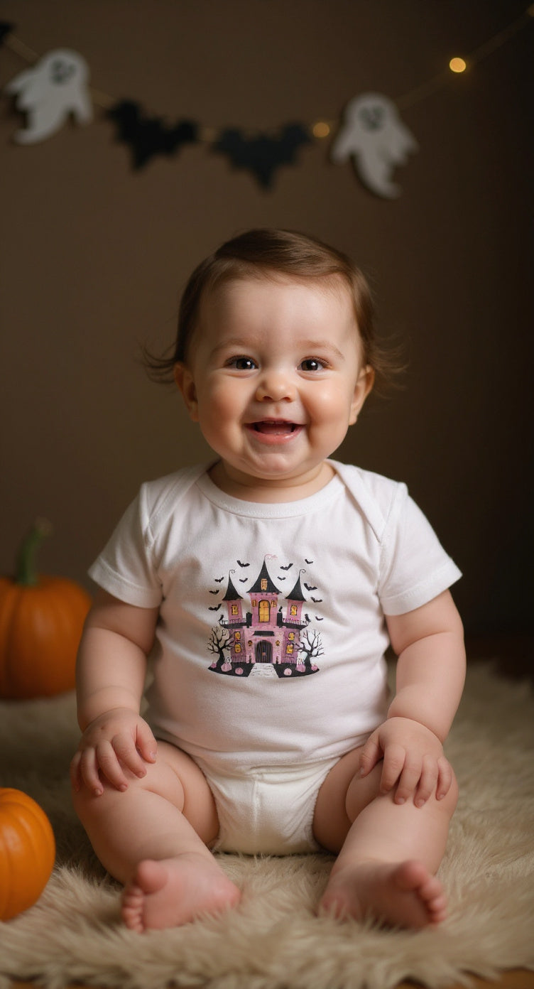Baby Halloween Bodysuit (Bootiful & Brave Outfit)